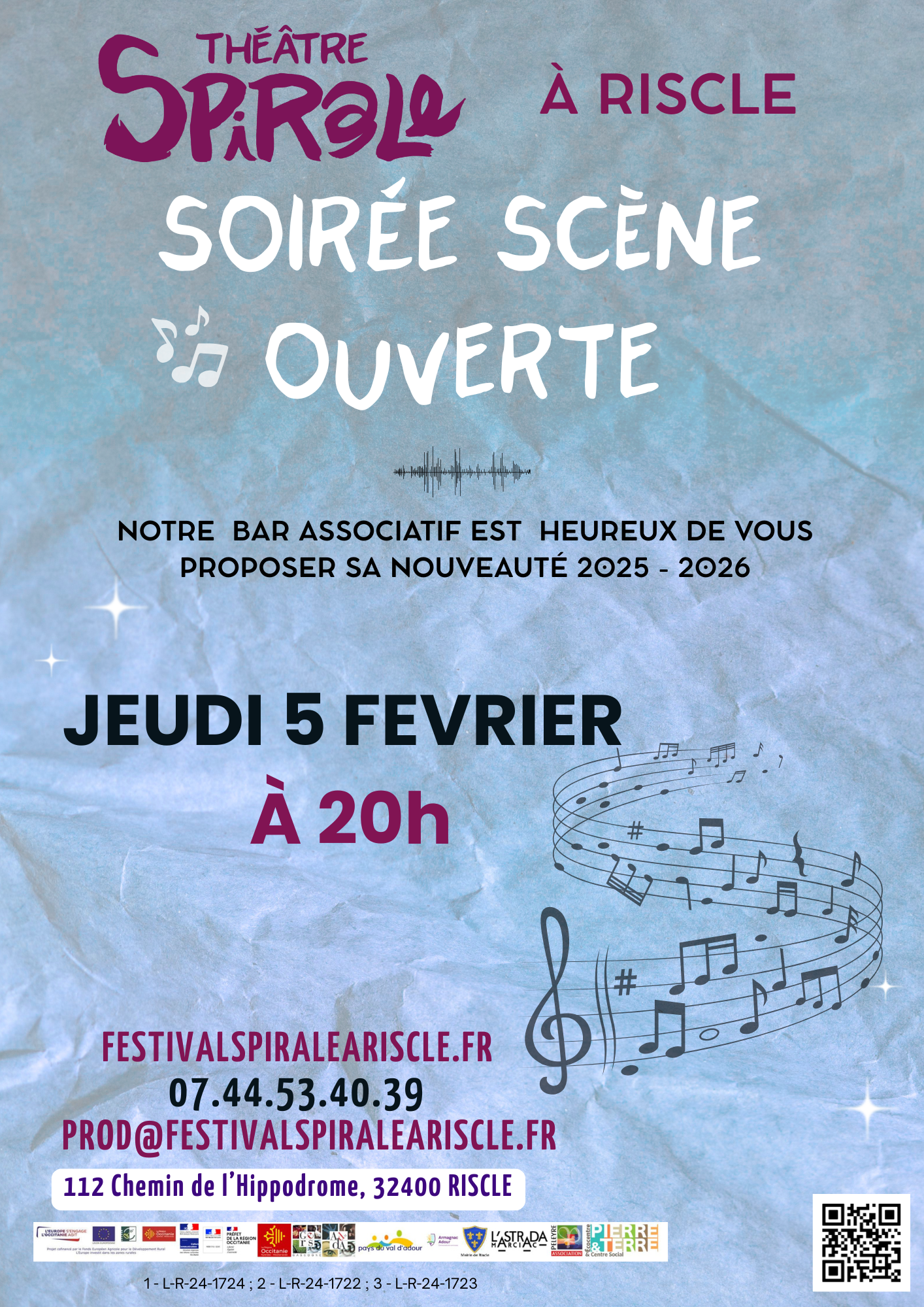 Soirée Scène Ouverte 5 février 2026