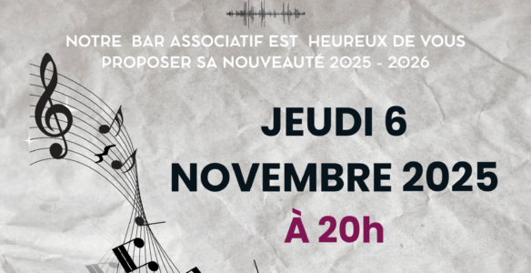 JEUDI 6  NOVEMBRE 2025